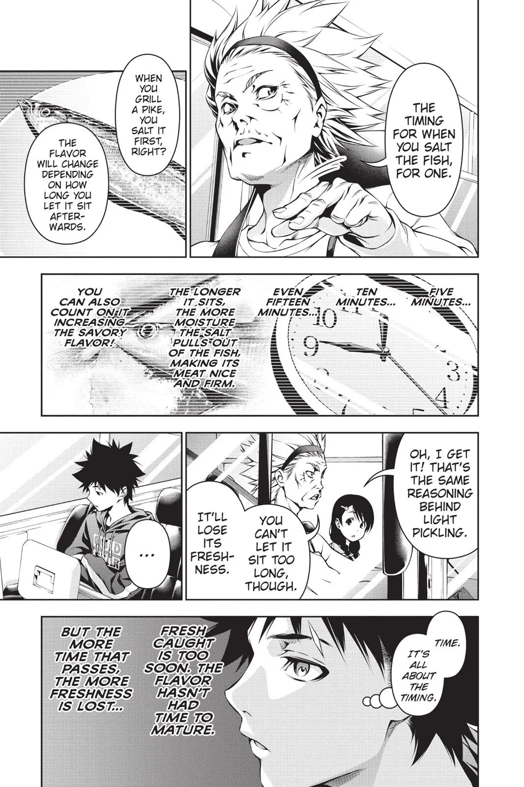 Read Food Wars en Manga Online