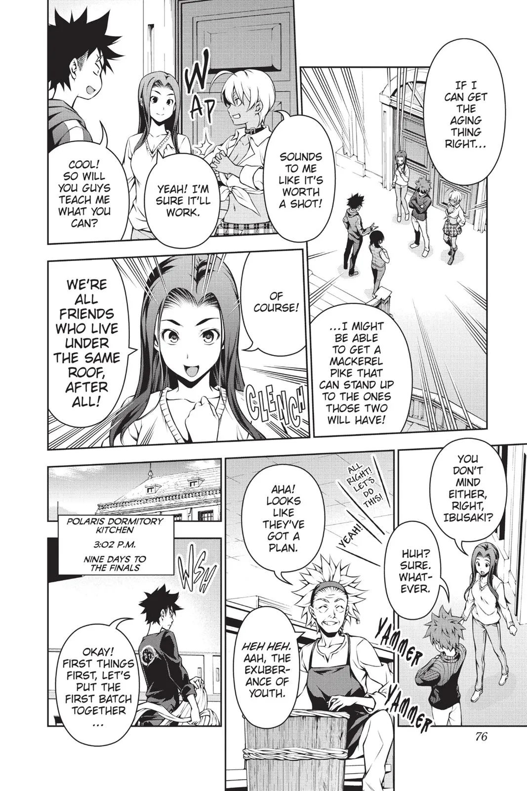 Read Food Wars en Manga Online