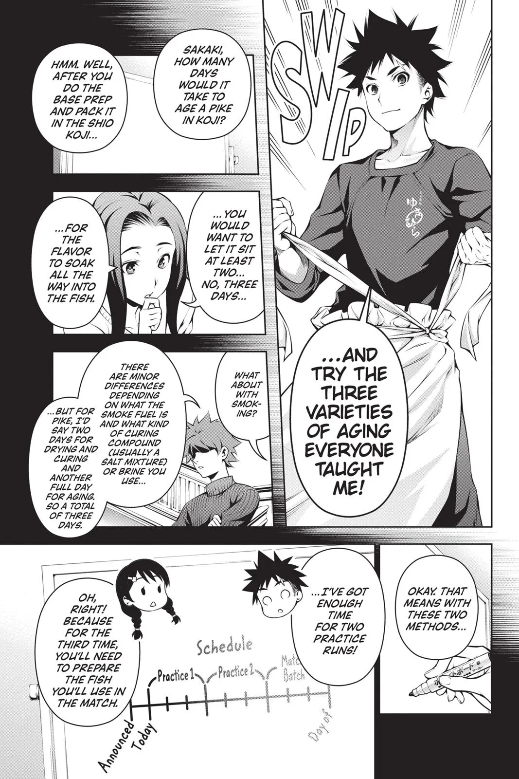Read Food Wars en Manga Online