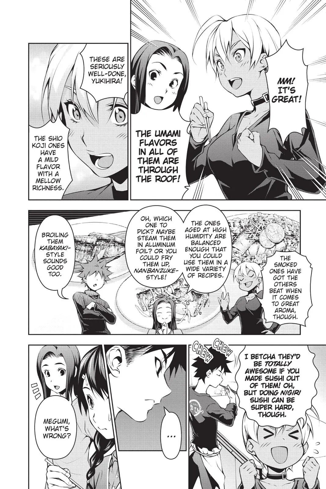 Read Food Wars en Manga Online