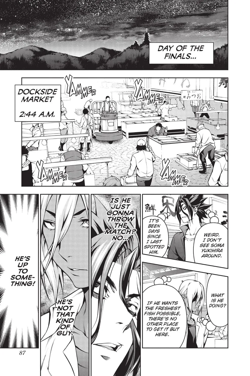 Read Food Wars en Manga Online