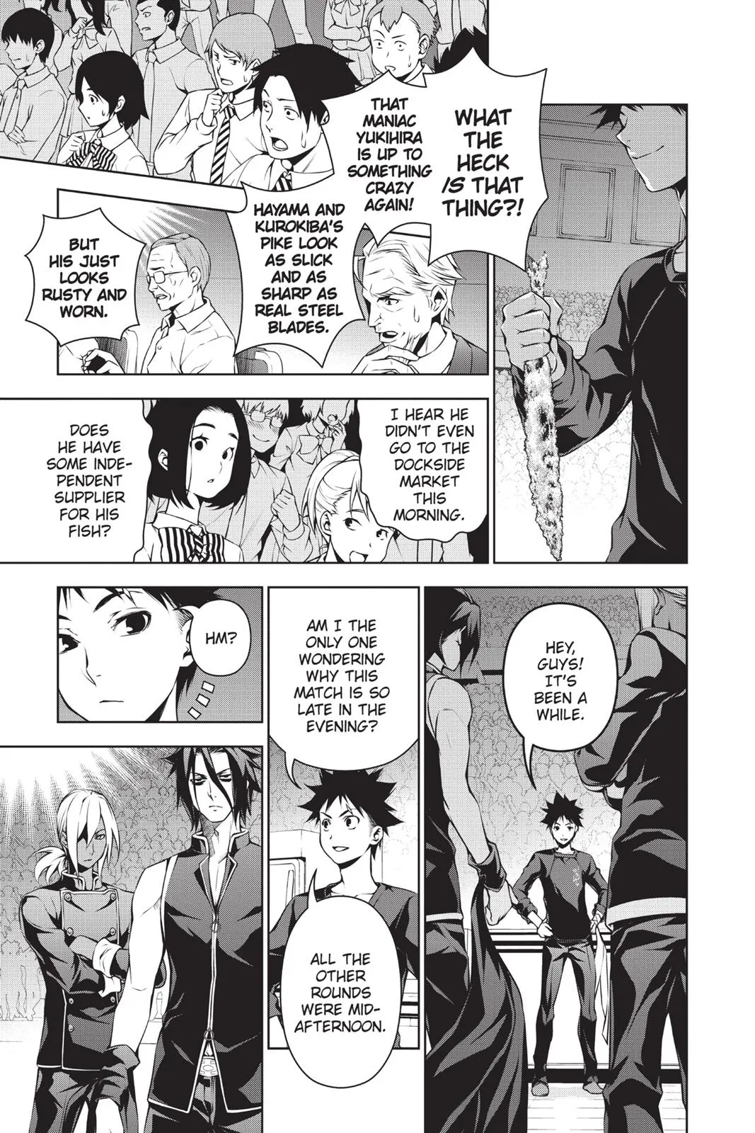 Read Food Wars en Manga Online