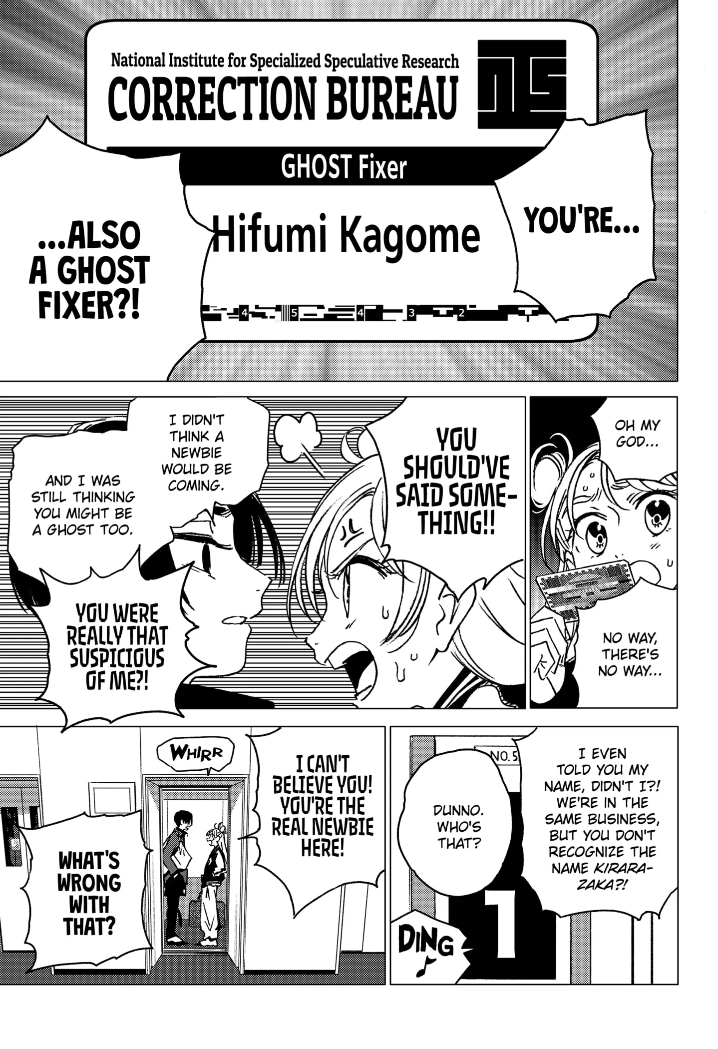 Read GHOST FIXERS en Manga Online