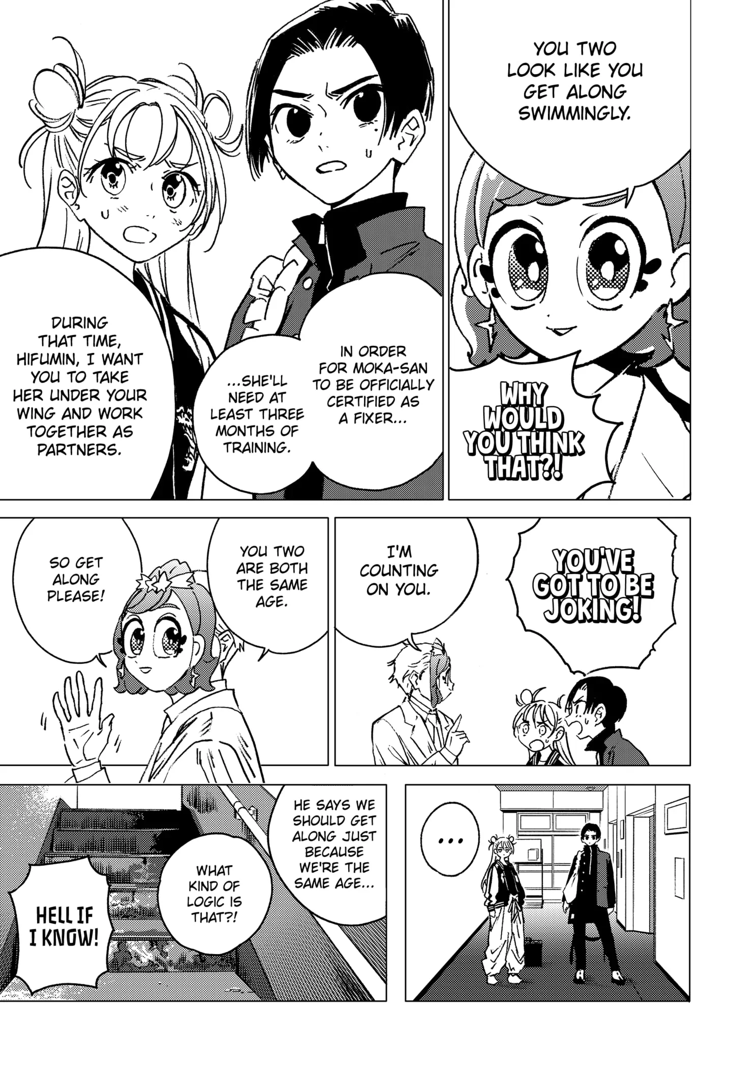 Read GHOST FIXERS en Manga Online