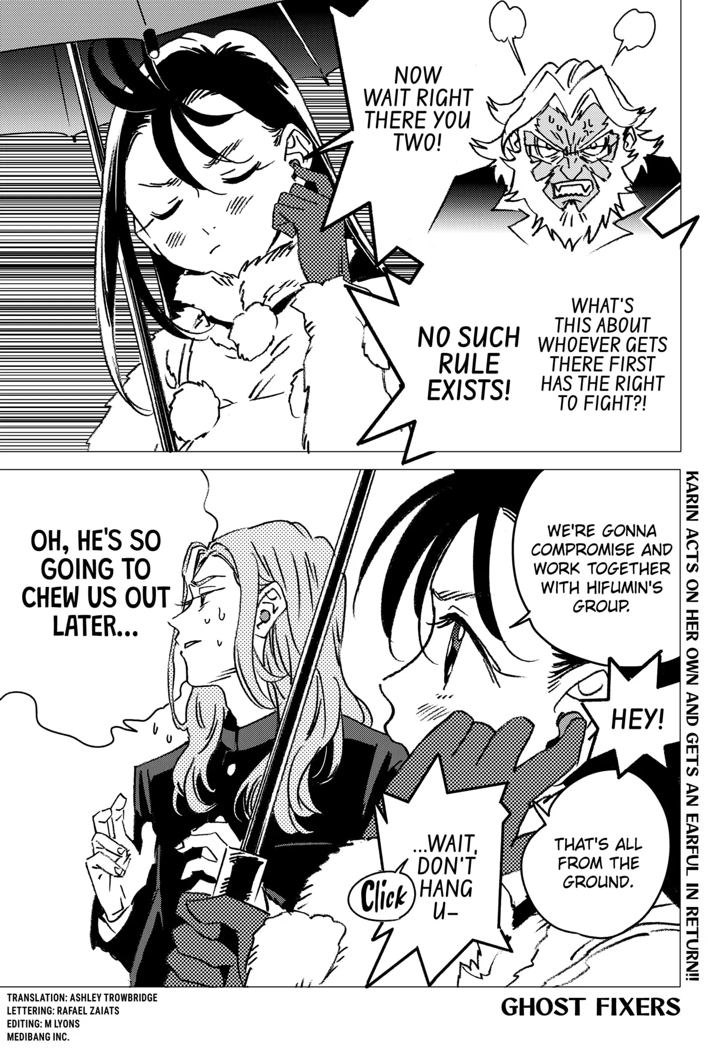 Read GHOST FIXERS en Manga Online