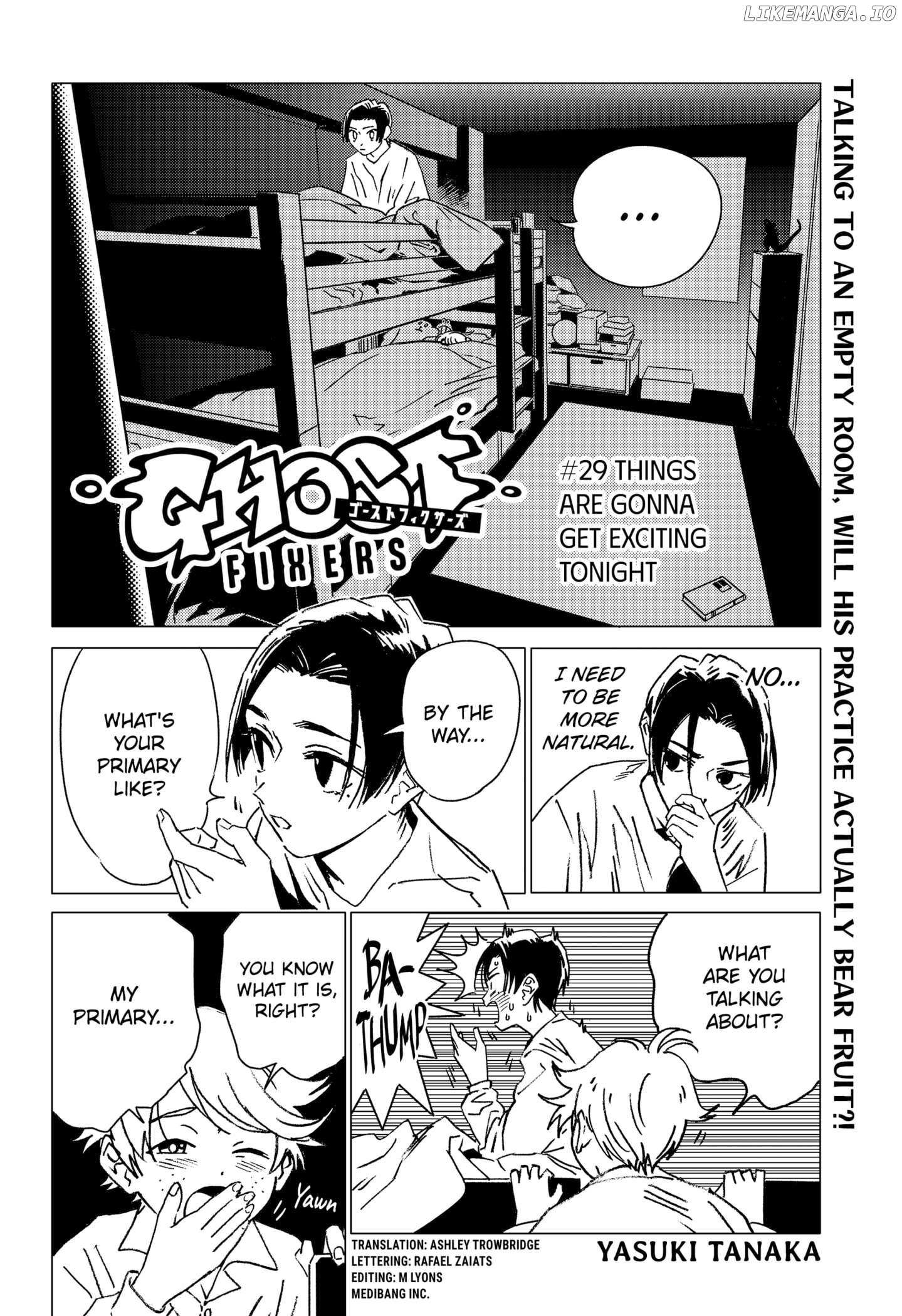 Read GHOST FIXERS en Manga Online