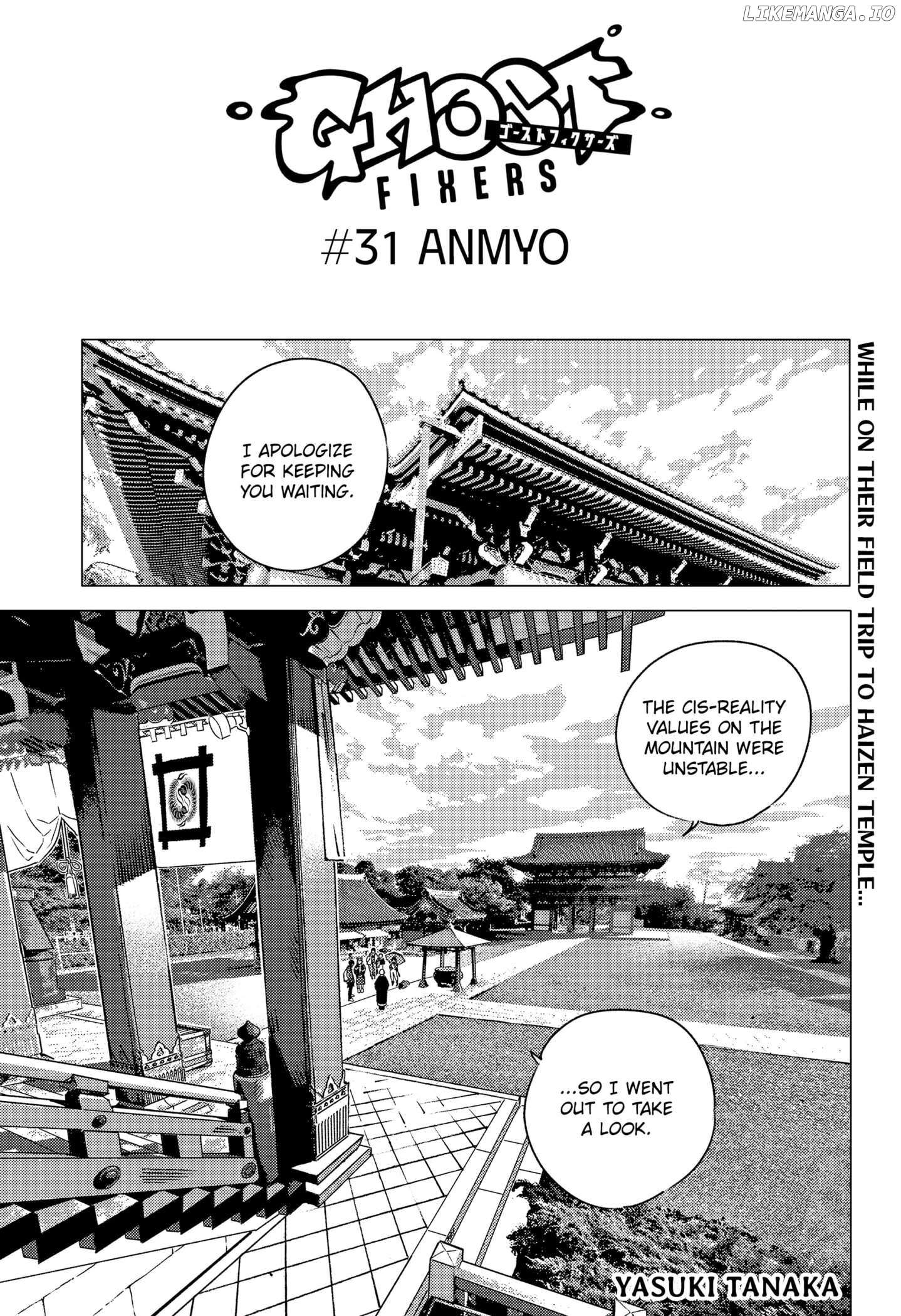 Read GHOST FIXERS en Manga Online
