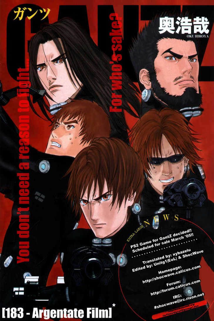 Read Gantz en Manga Online