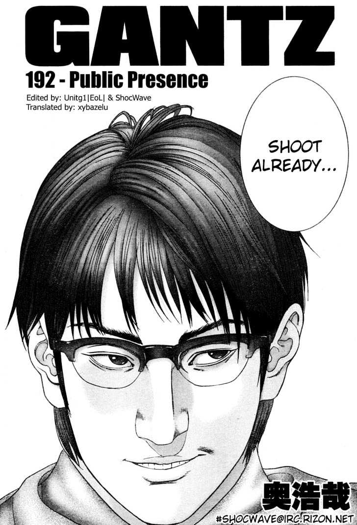 Read Gantz en Manga Online