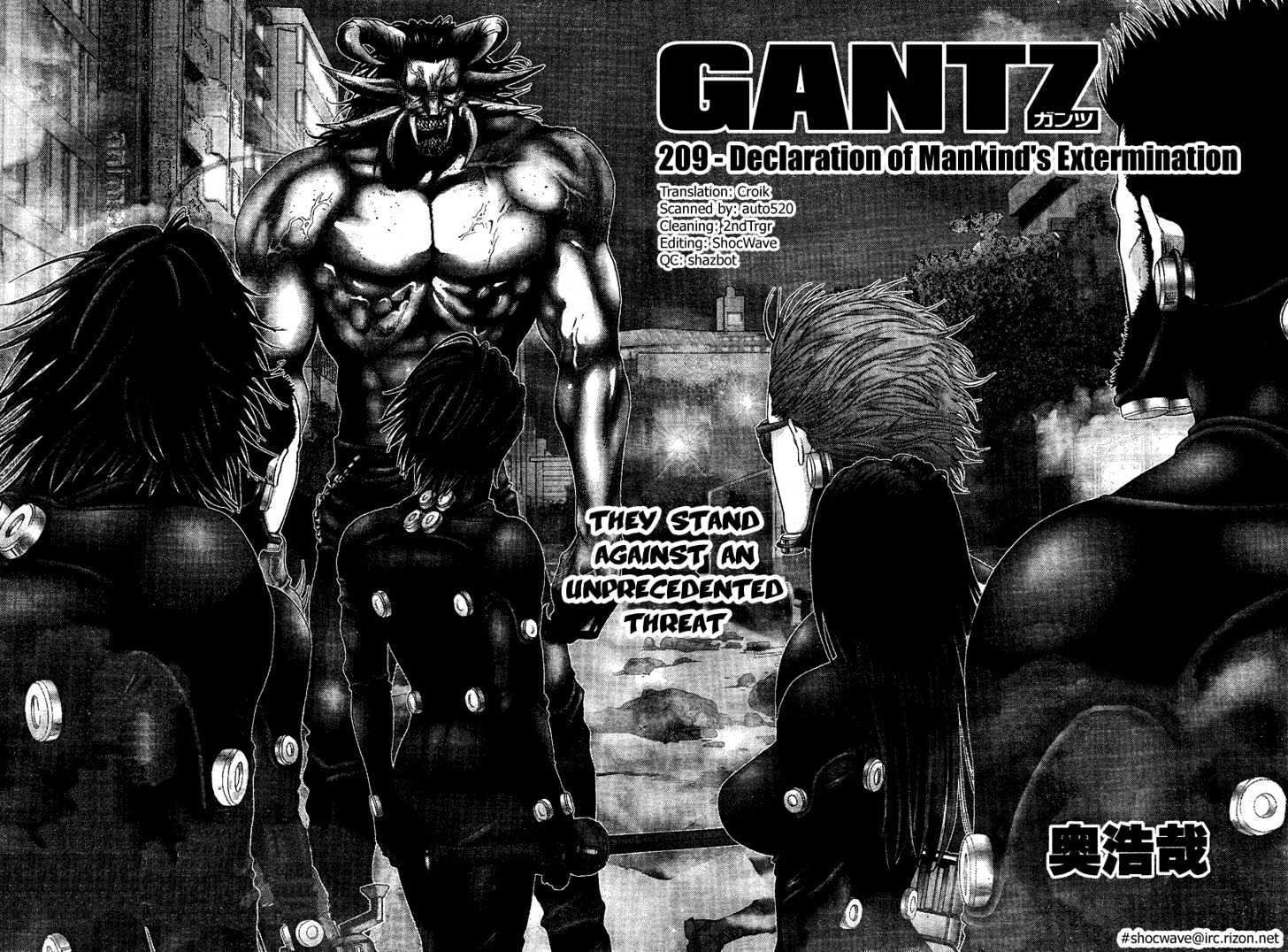 Read Gantz en Manga Online