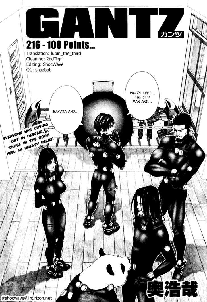 Read Gantz en Manga Online