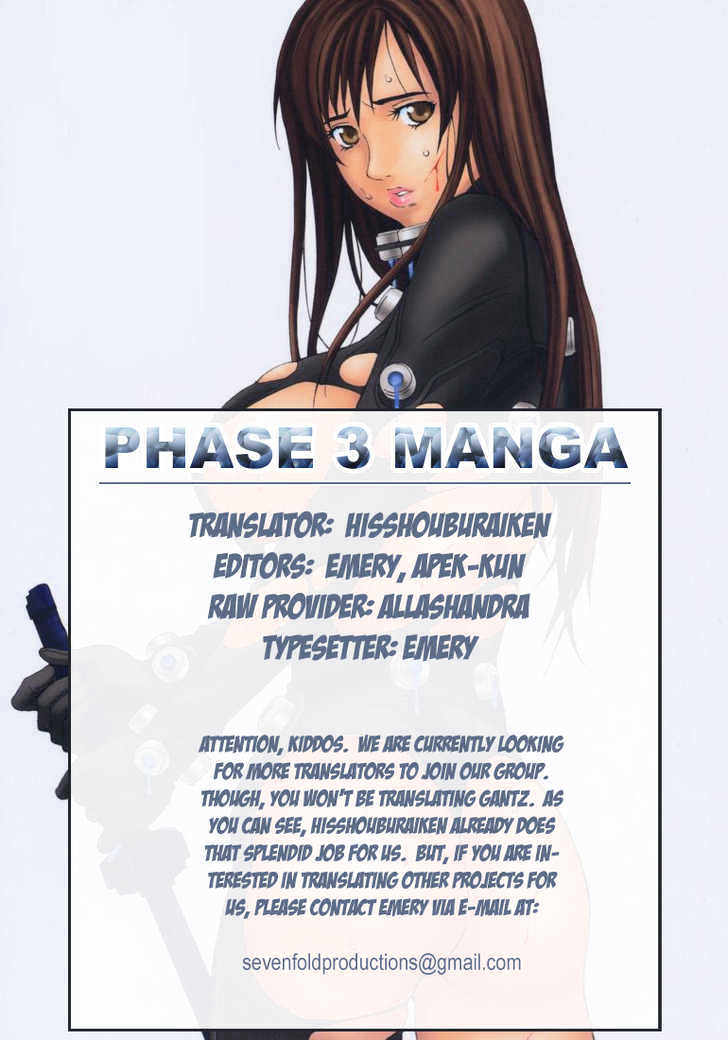 Read Gantz en Manga Online