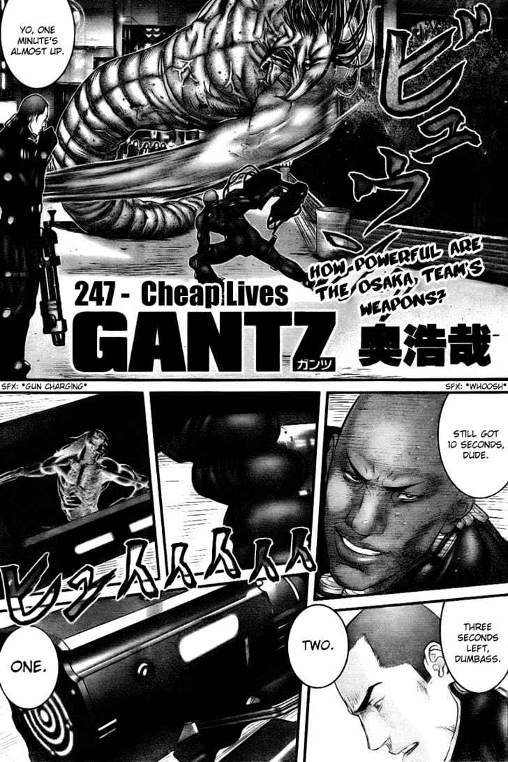 Read Gantz en Manga Online
