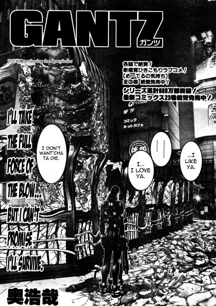 Read Gantz en Manga Online