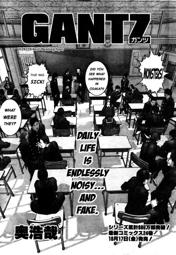 Read Gantz en Manga Online