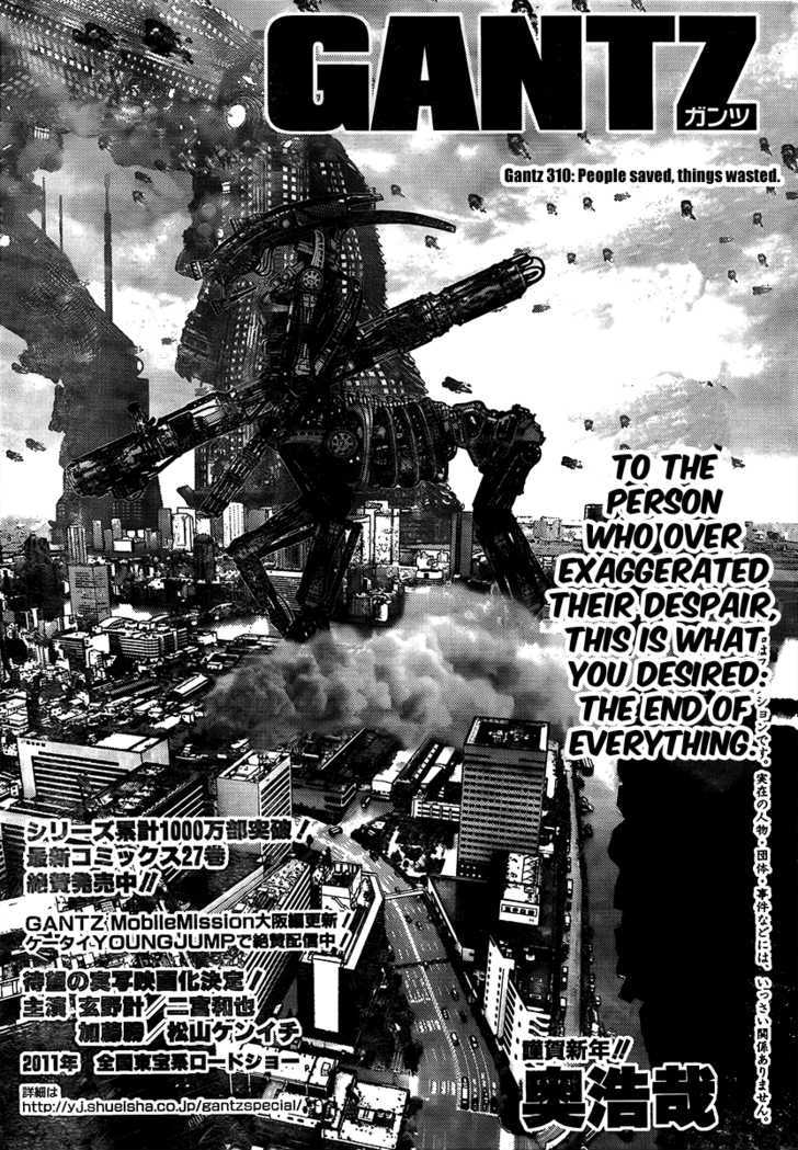 Read Gantz en Manga Online