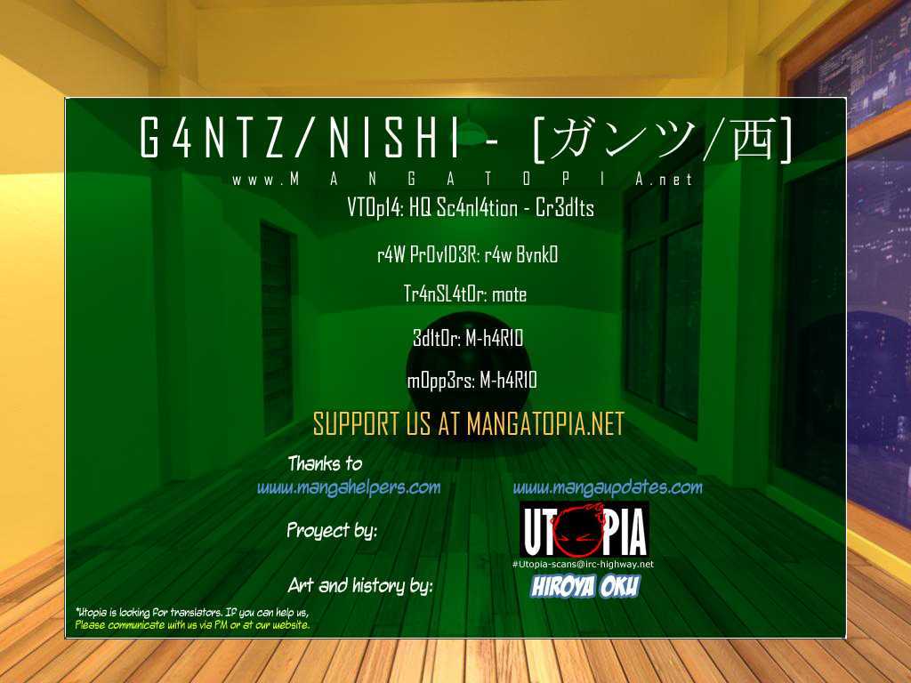 Read Gantz en Manga Online