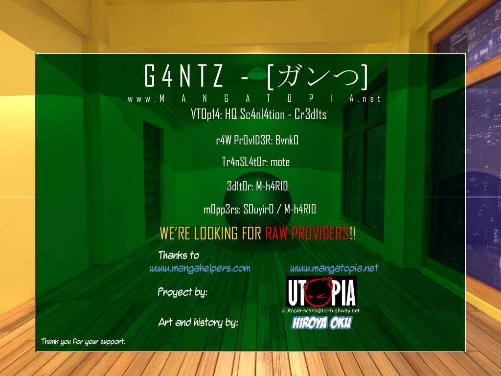Read Gantz en Manga Online