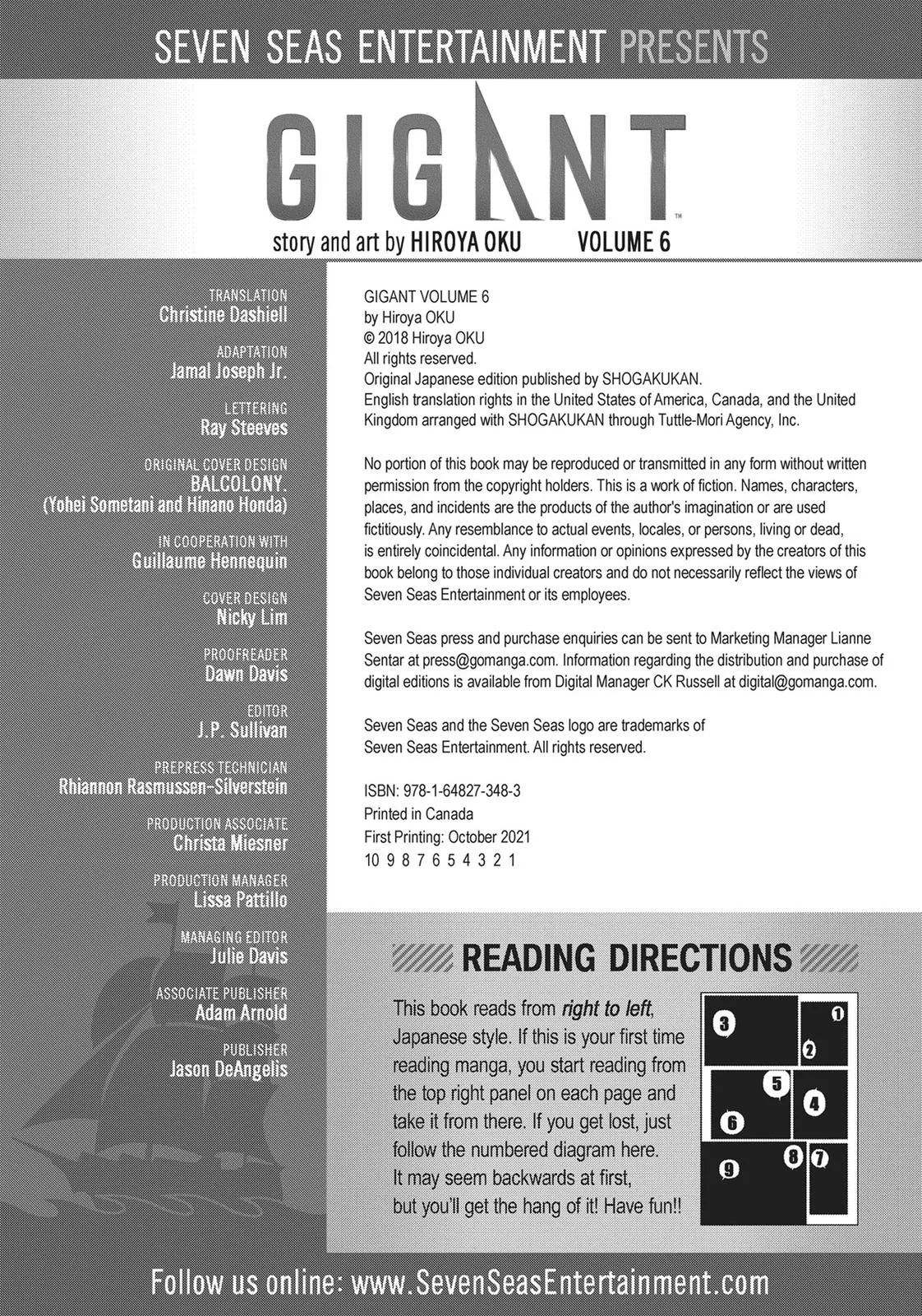 Read Gigant en Manga Online