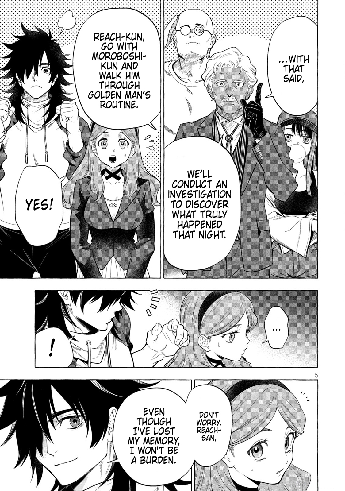 Read Golden Man en Manga Online