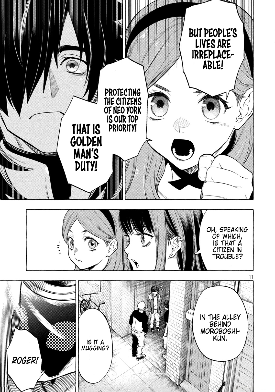 Read Golden Man en Manga Online
