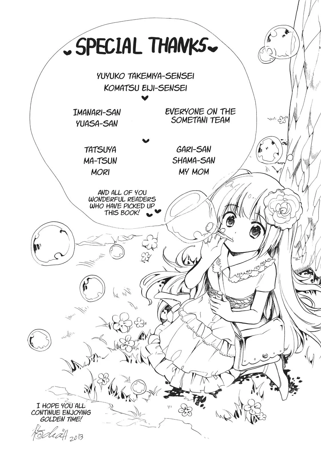 Read Golden Time Umechazuke en Manga Online