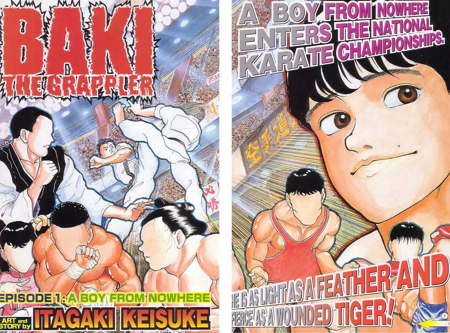 Read Grappler Baki en Manga Online