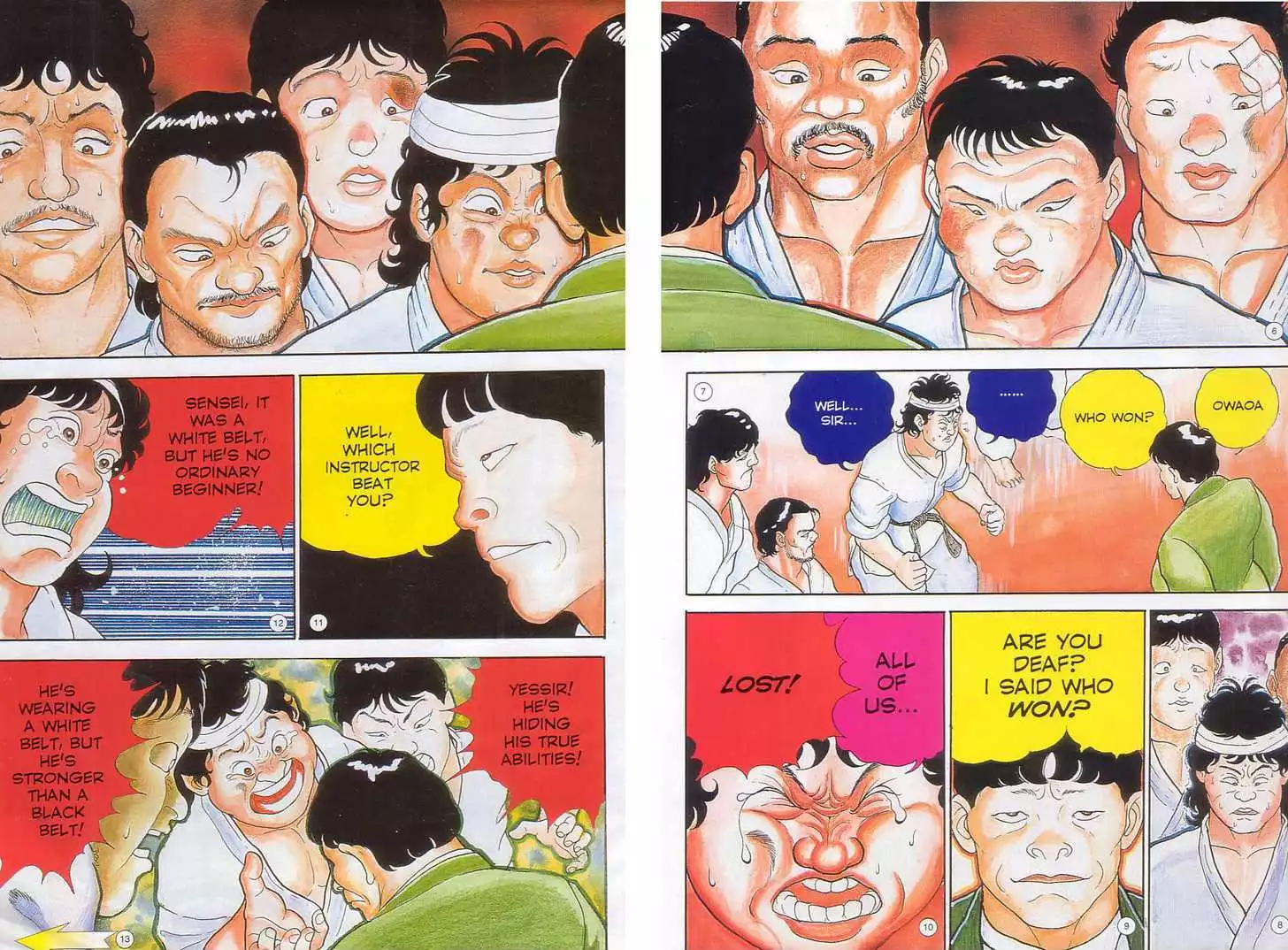 Read Grappler Baki en Manga Online