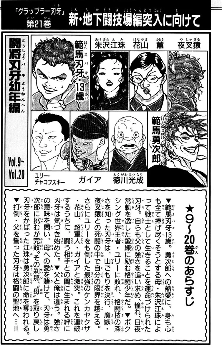 Read Grappler Baki en Manga Online