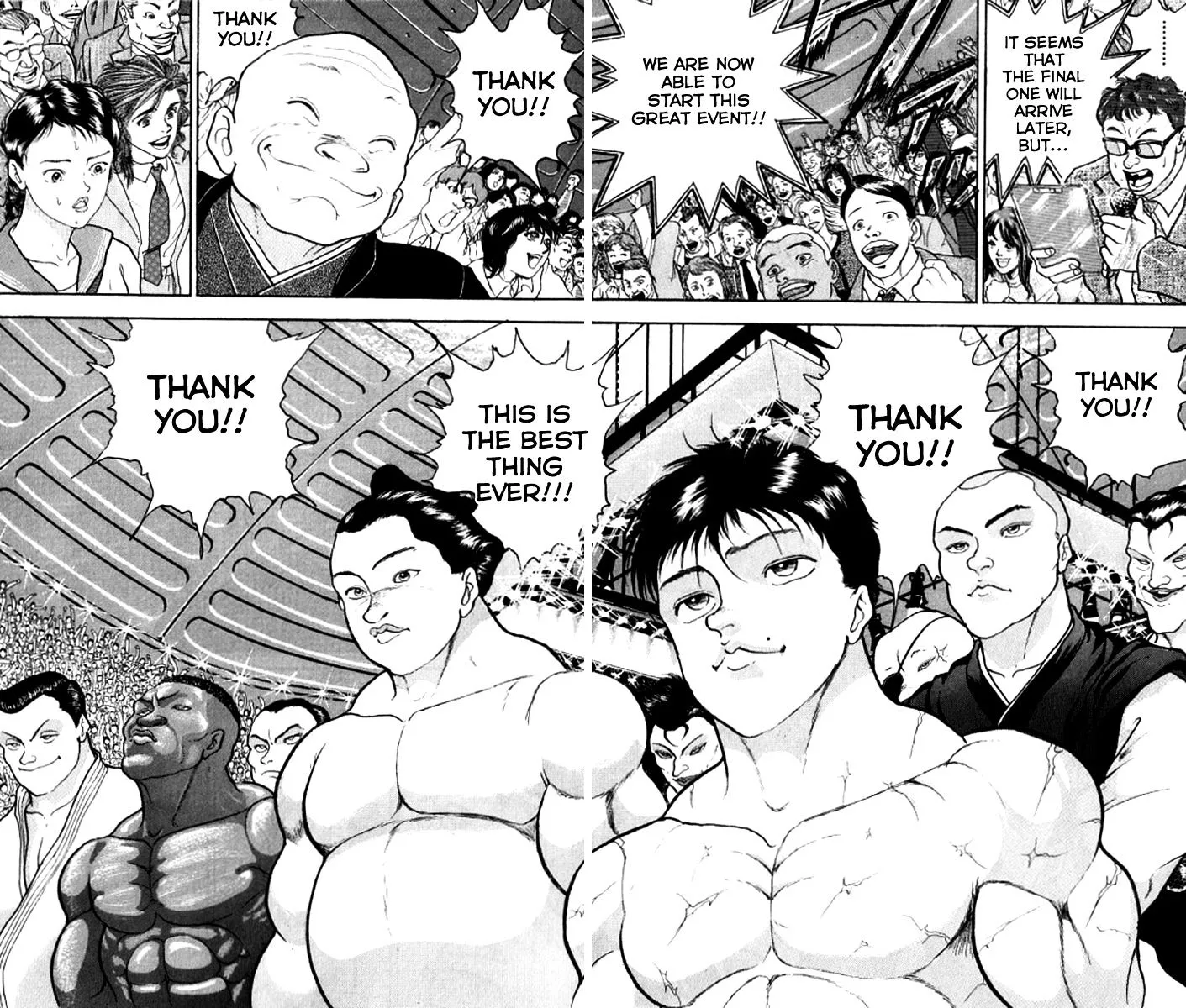 Read Grappler Baki en Manga Online