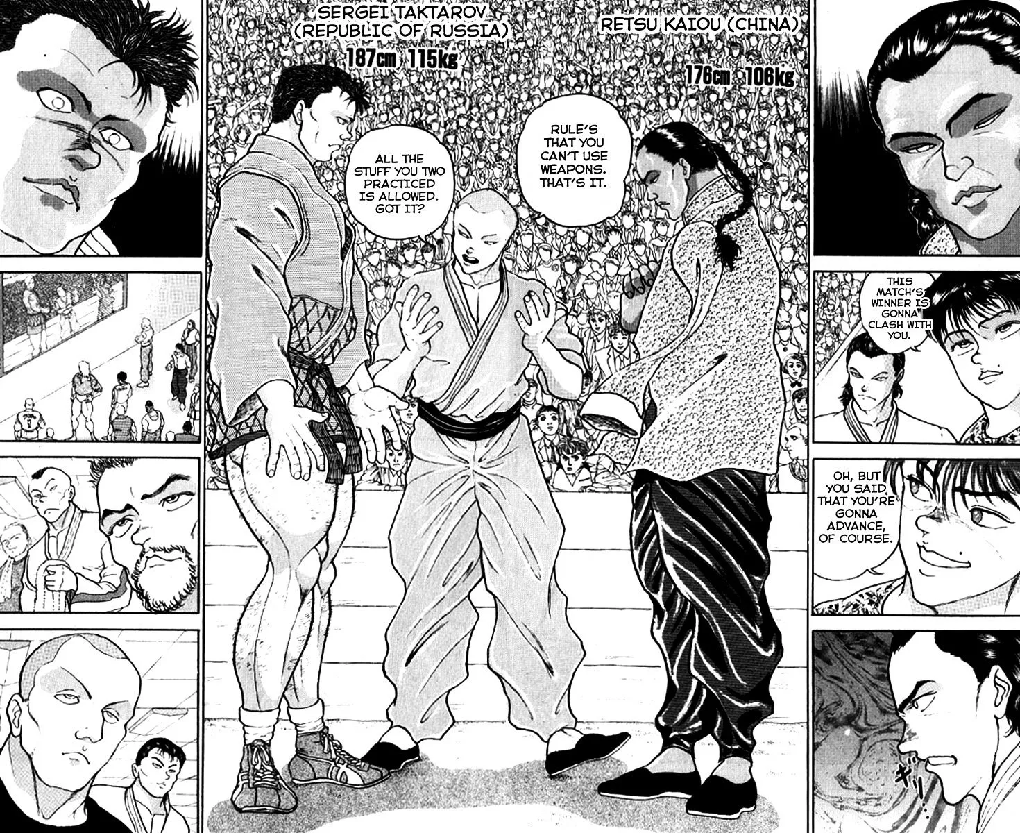 Read Grappler Baki en Manga Online
