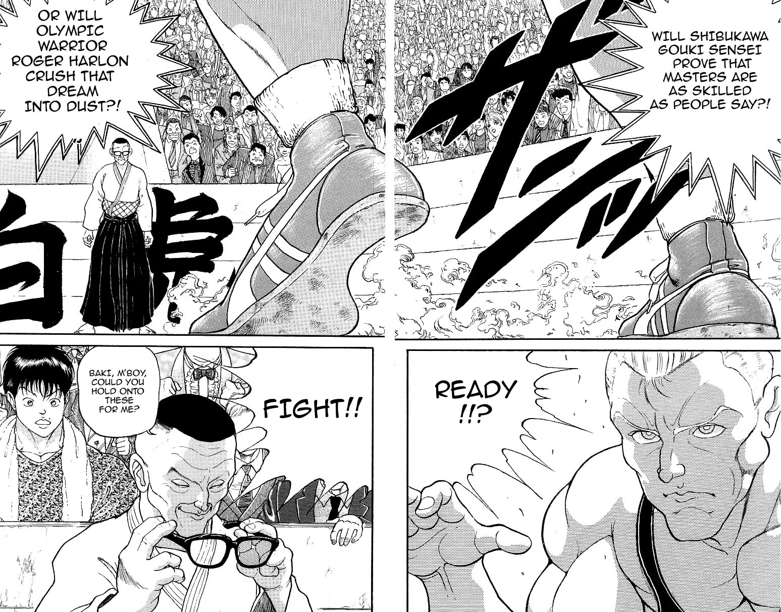 Read Grappler Baki en Manga Online
