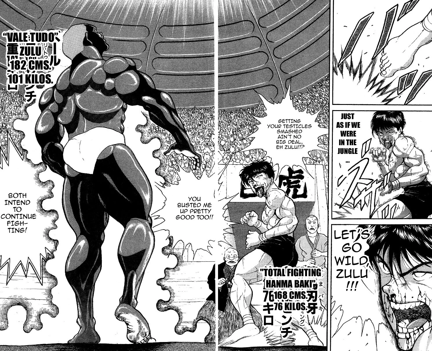 Read Grappler Baki en Manga Online