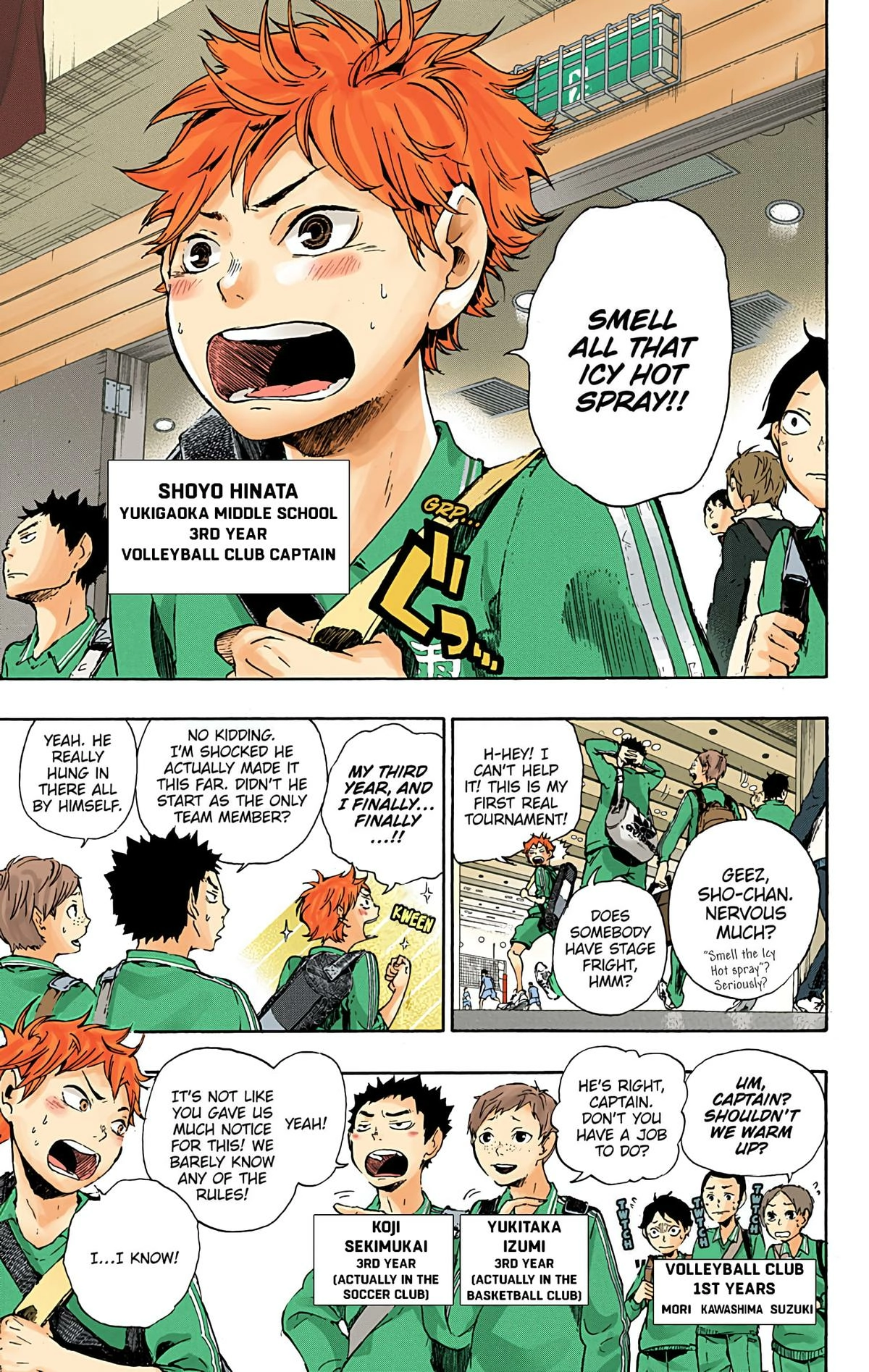 Read Haikyu en Manga Online