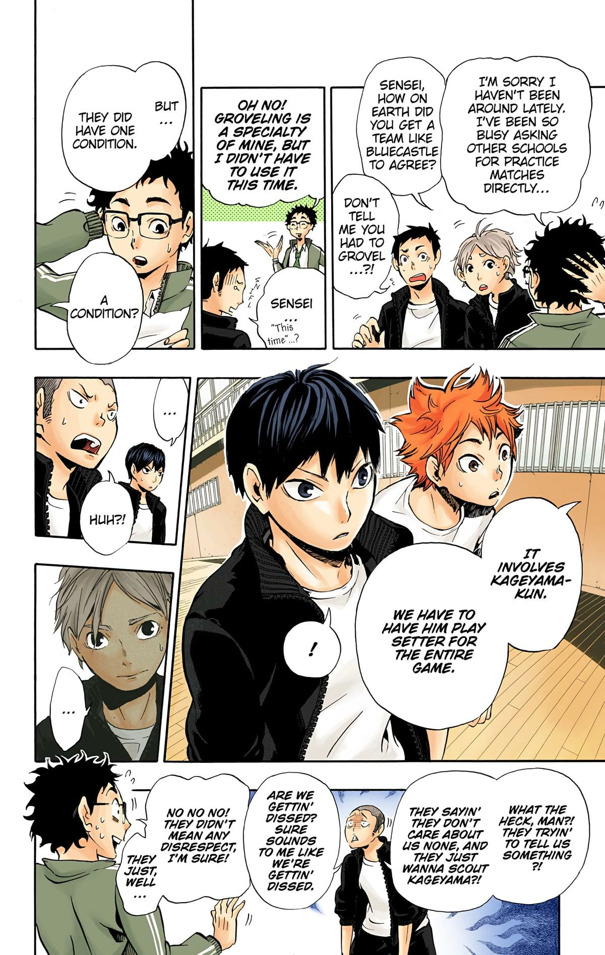 Read Haikyu en Manga Online