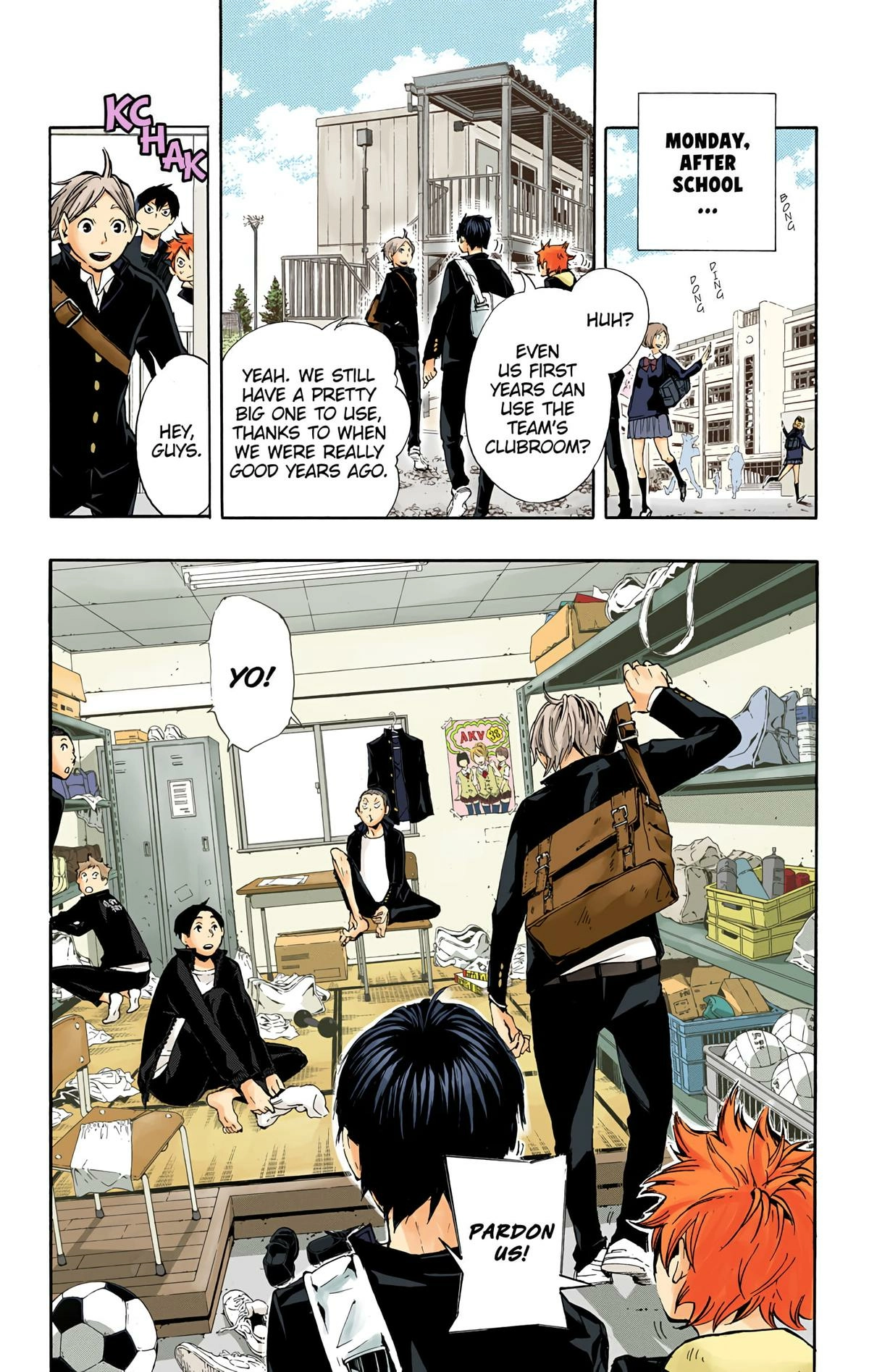 Read Haikyu en Manga Online