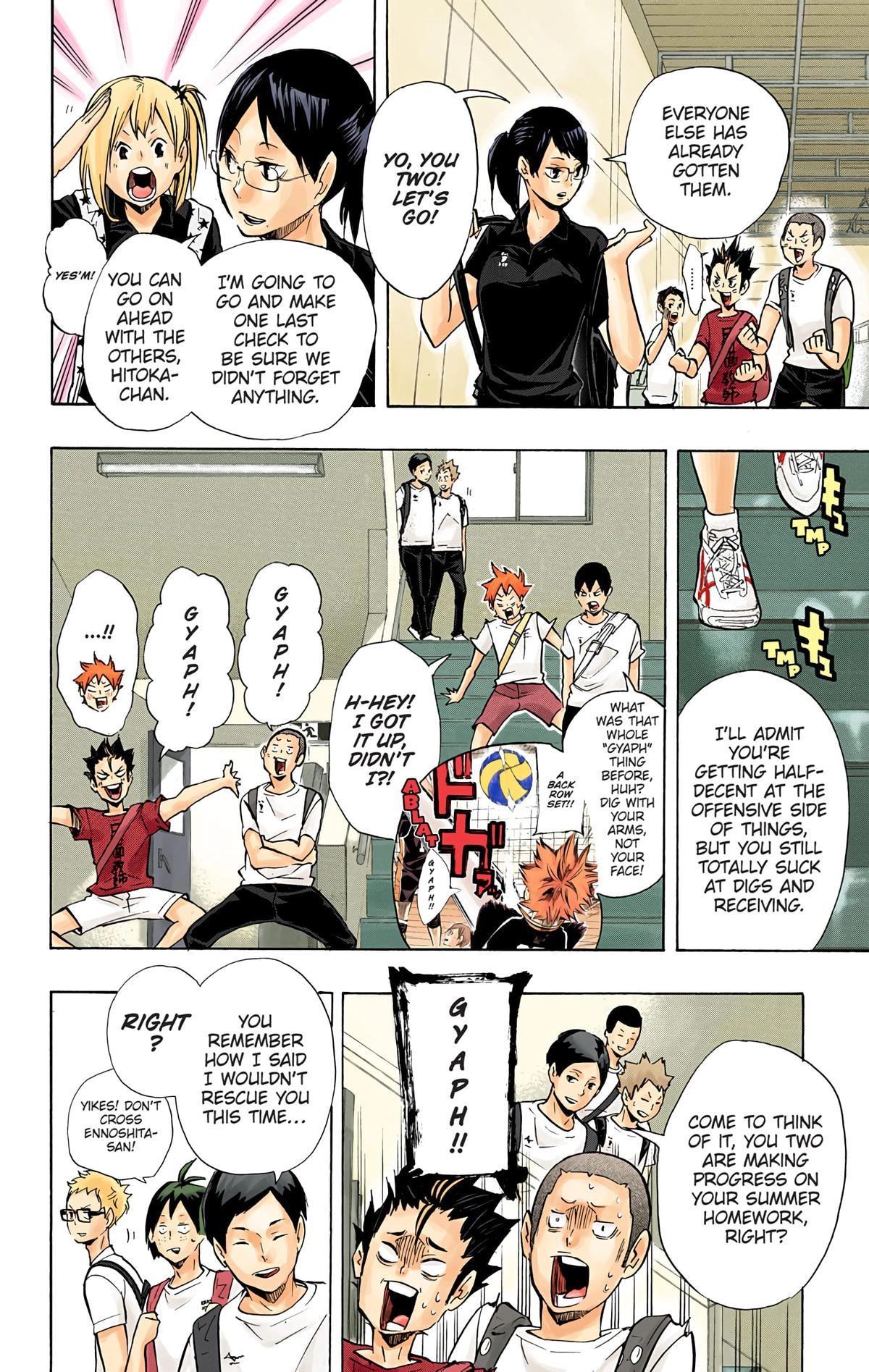 Read Haikyu en Manga Online