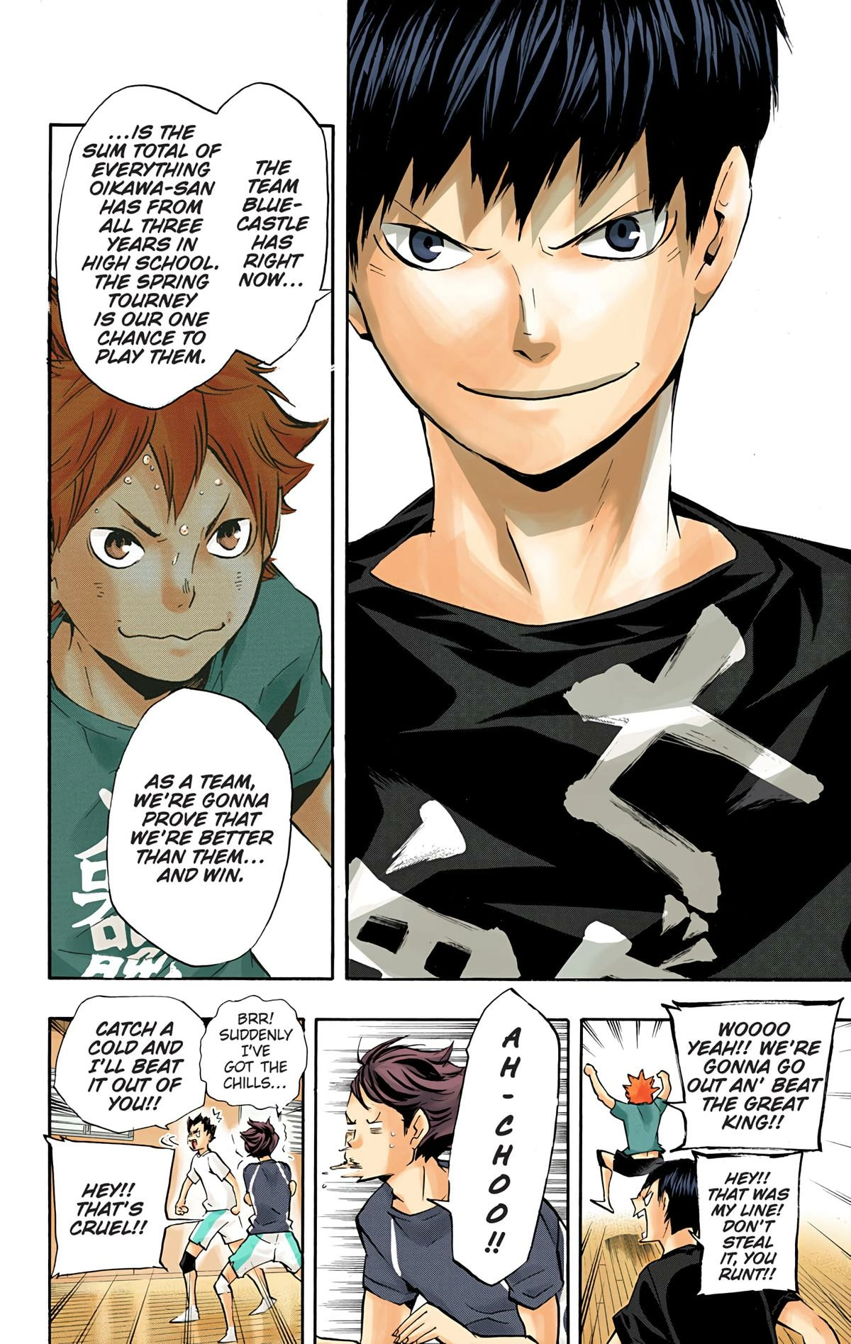 Read Haikyu en Manga Online