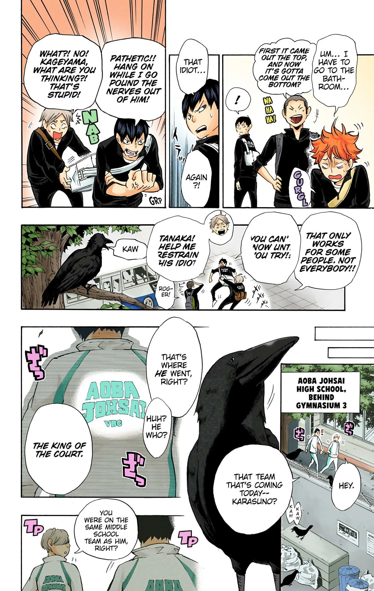 Read Haikyu en Manga Online
