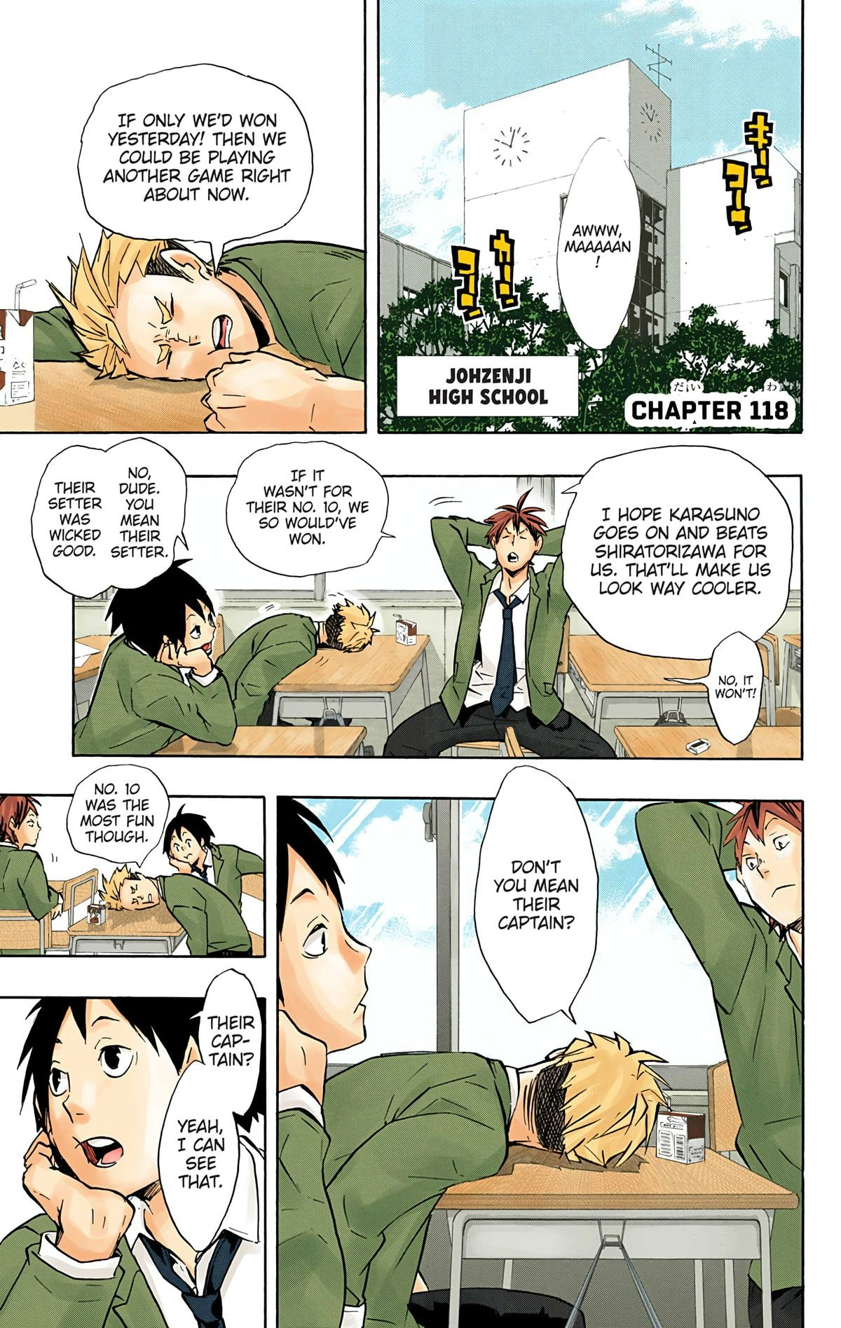 Read Haikyu en Manga Online