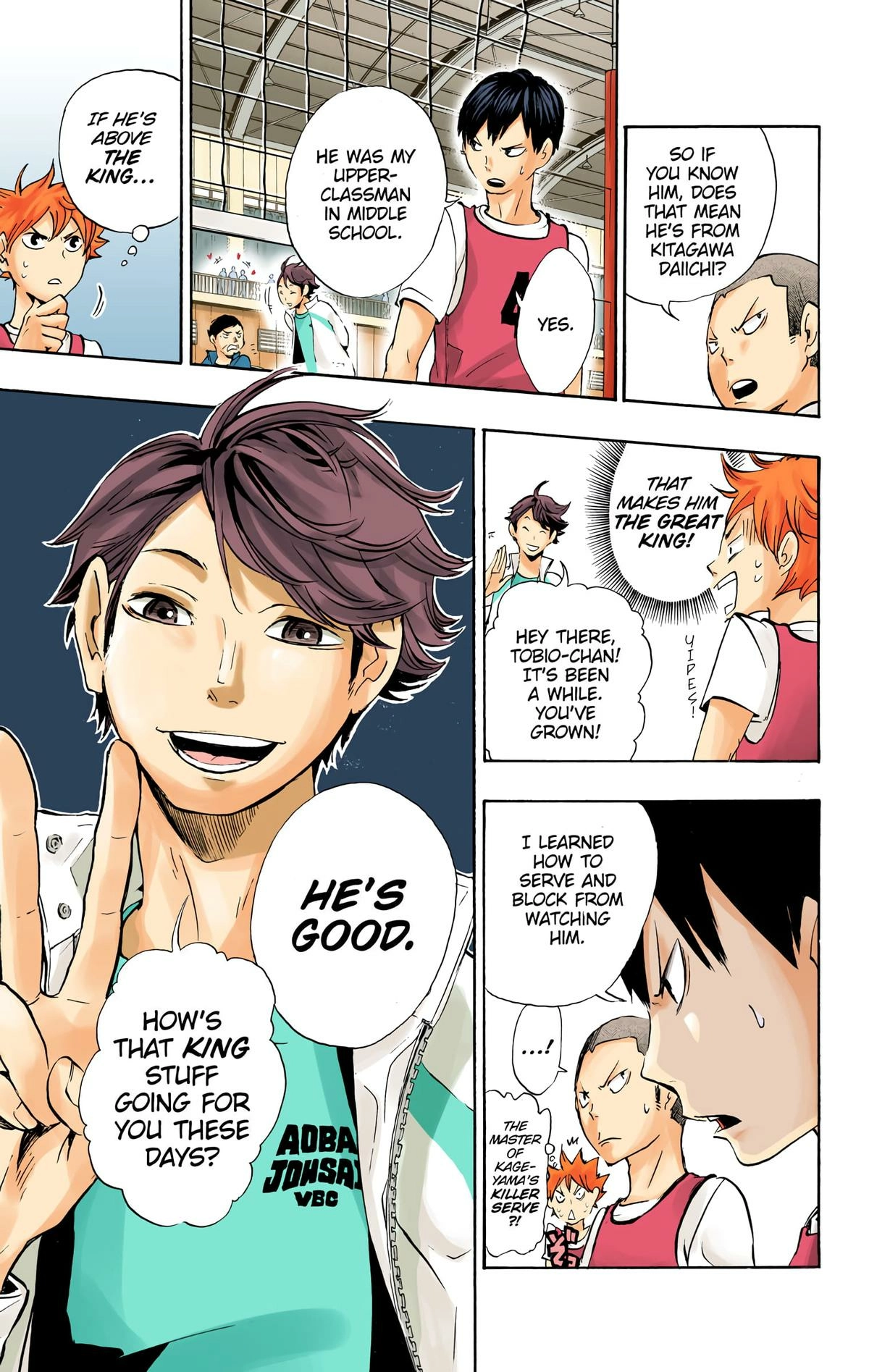 Read Haikyu en Manga Online
