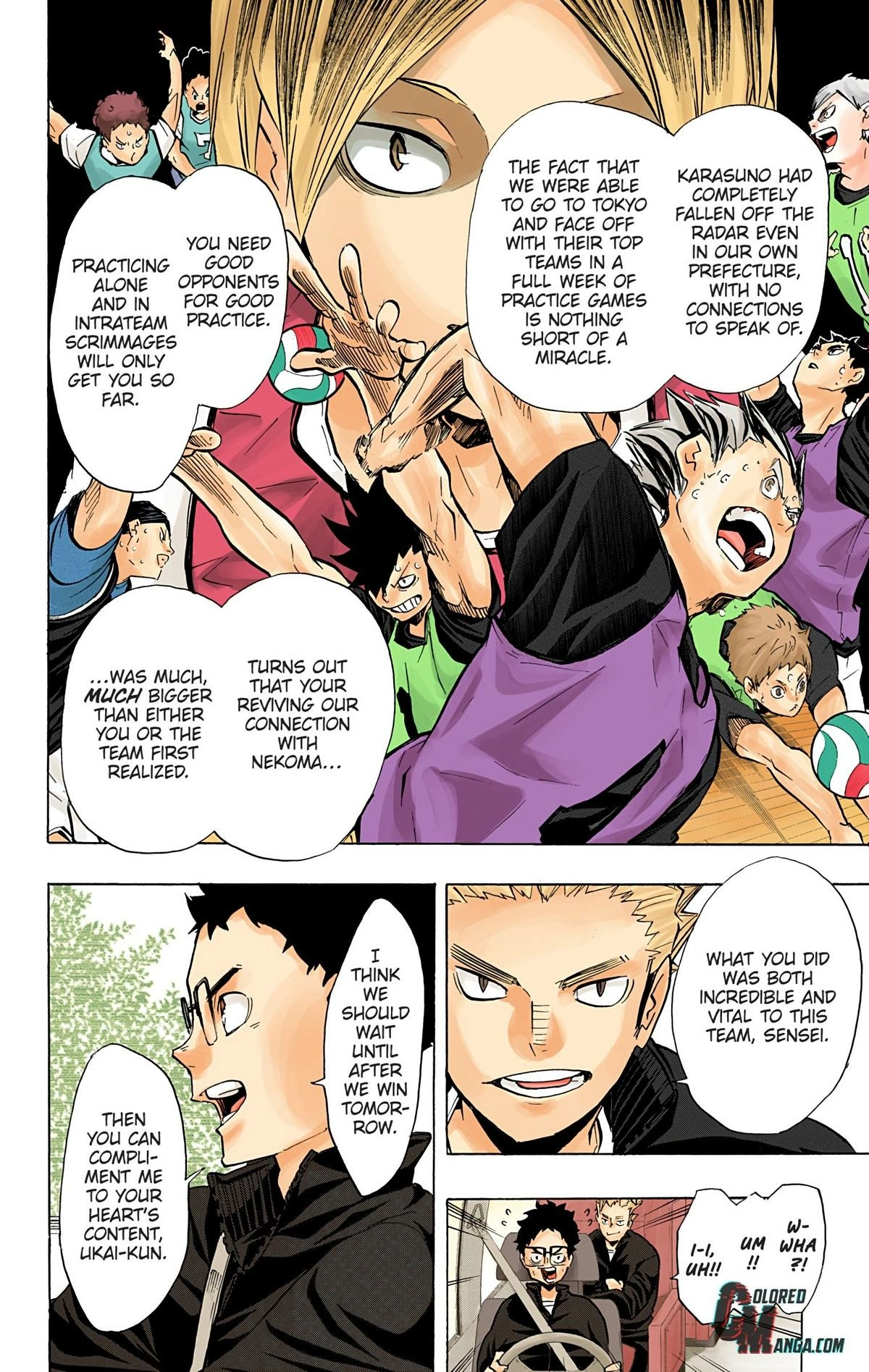 Read Haikyu en Manga Online