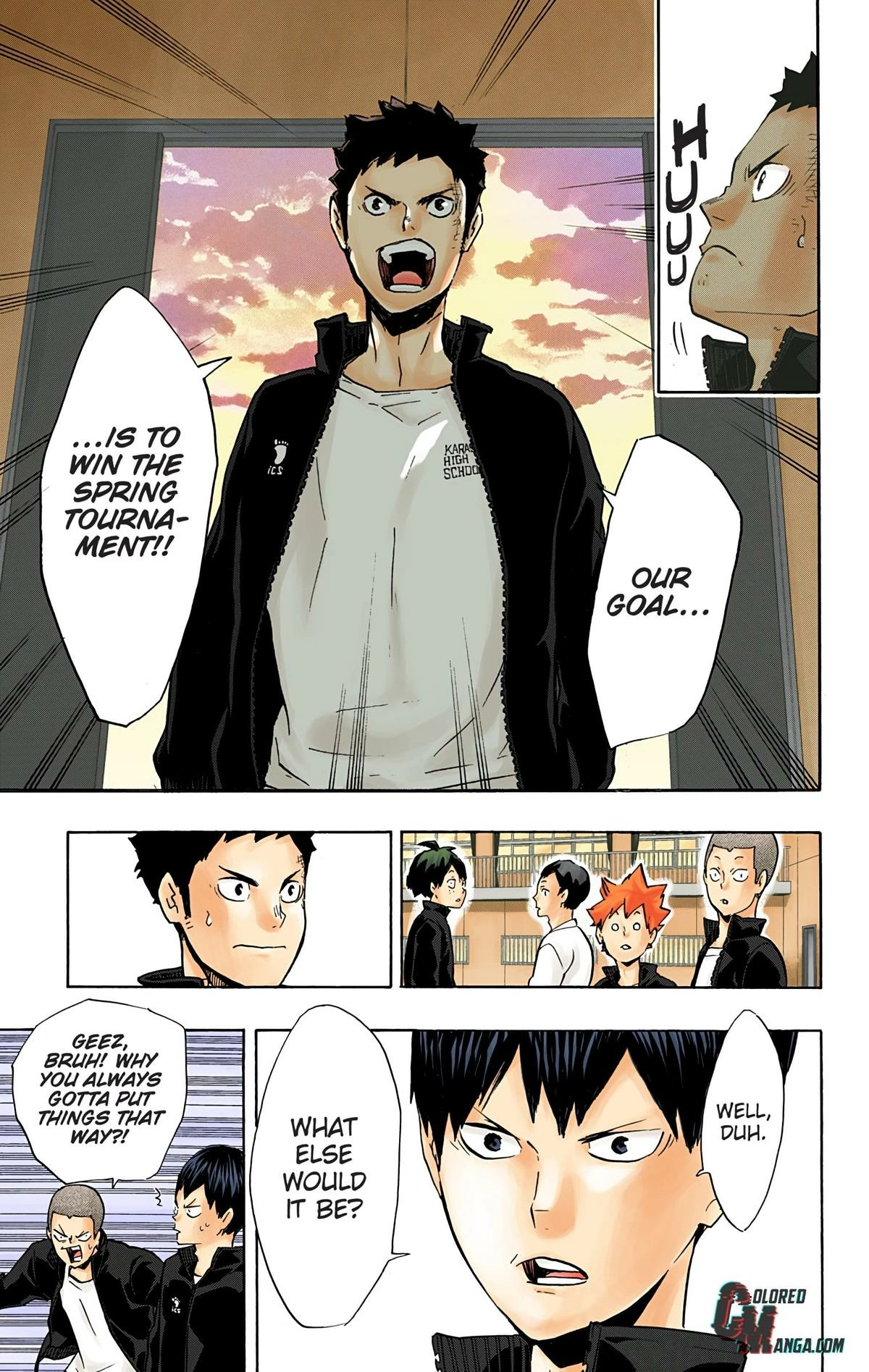 Read Haikyu en Manga Online