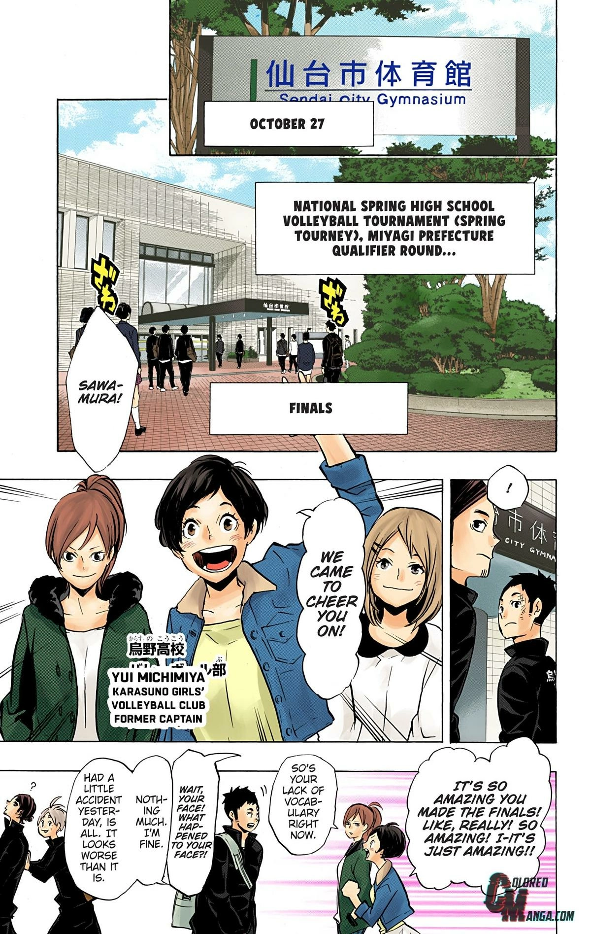 Read Haikyu en Manga Online