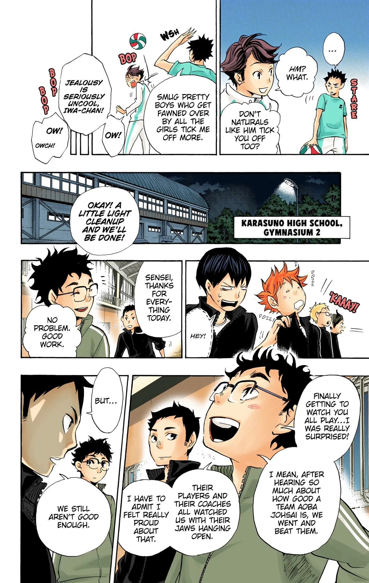 Read Haikyu en Manga Online