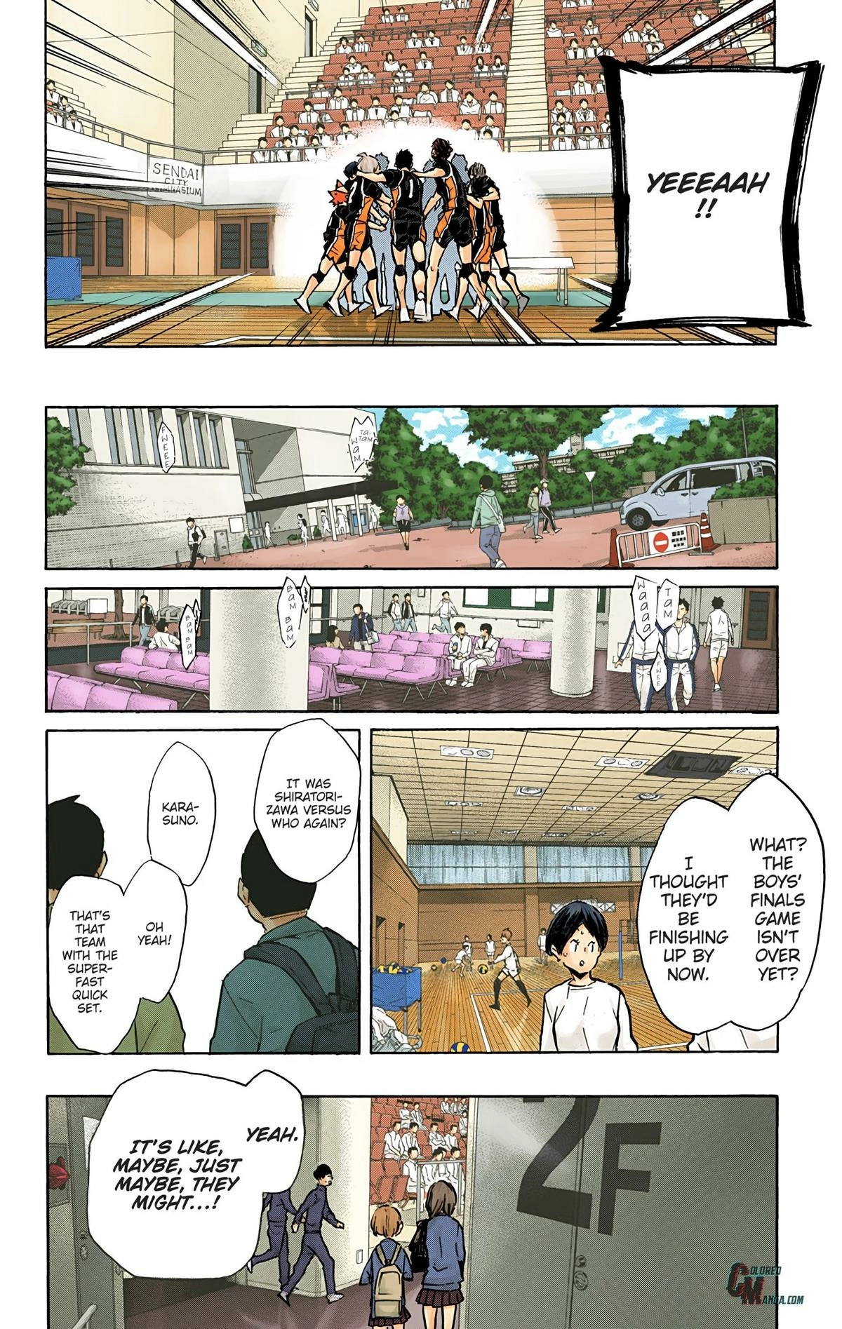 Read Haikyu en Manga Online