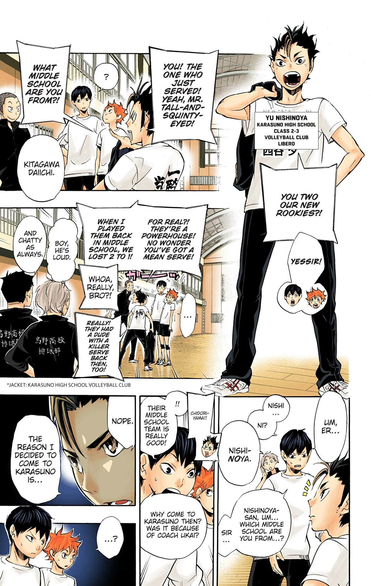 Read Haikyu en Manga Online