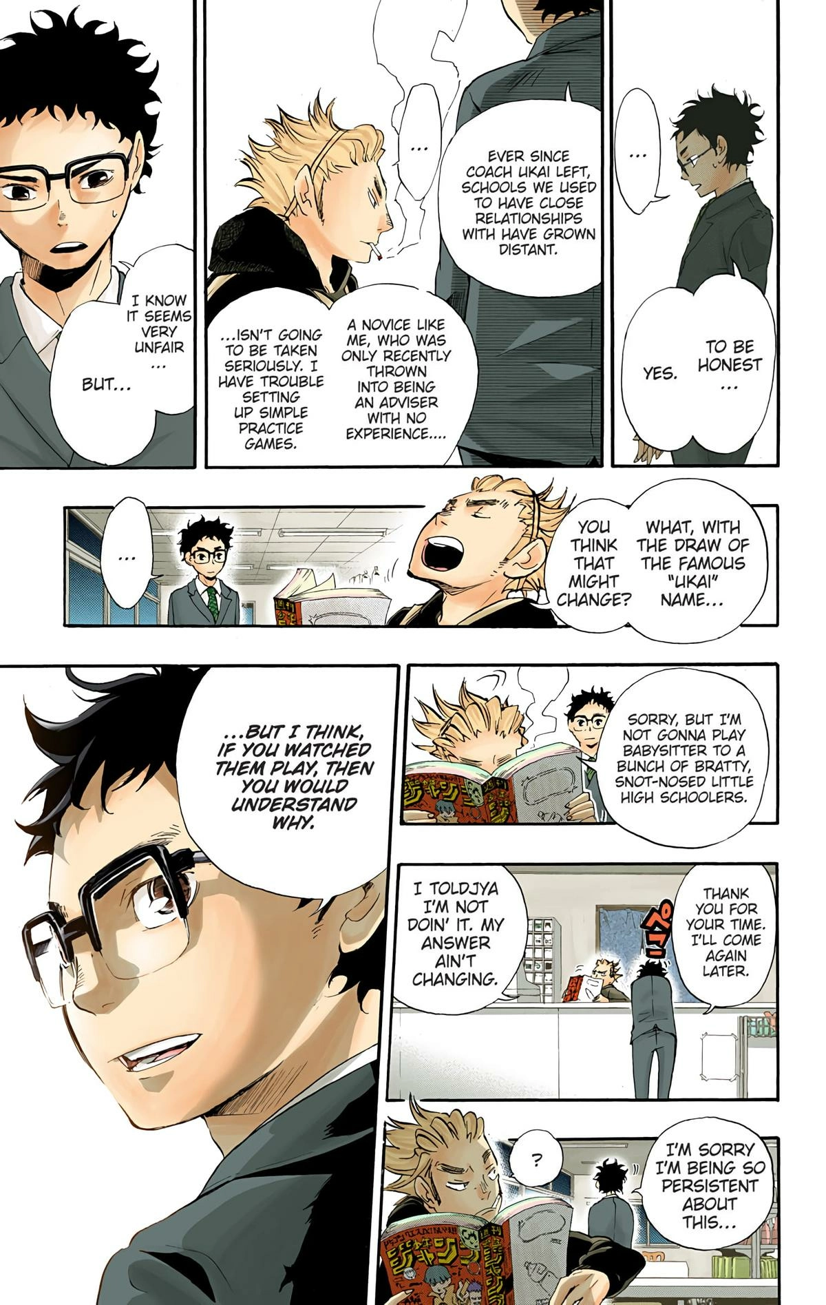 Read Haikyu en Manga Online