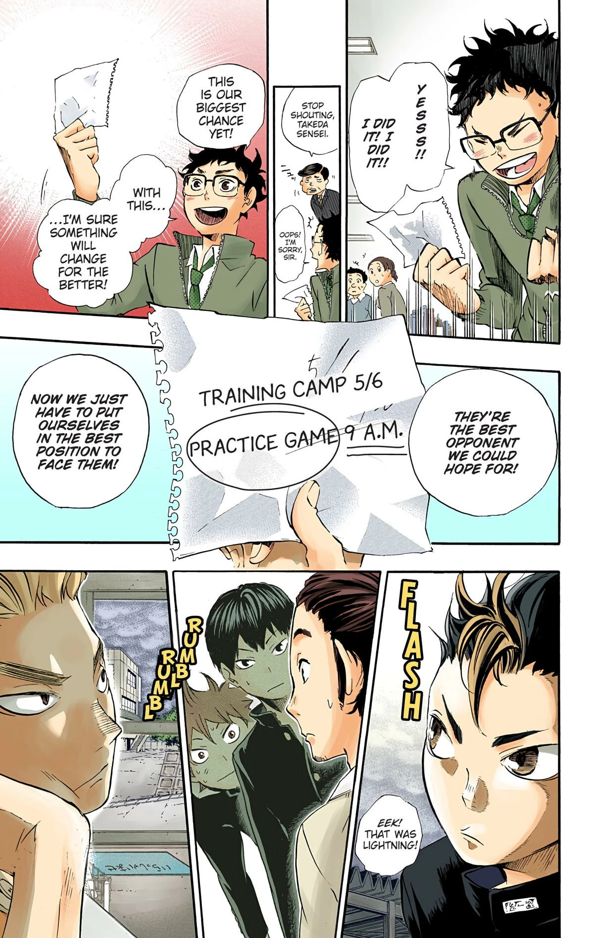 Read Haikyu en Manga Online