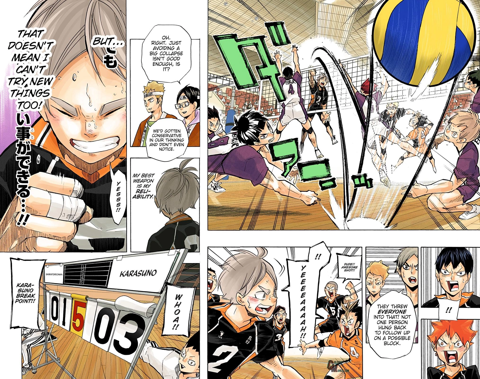 Read Haikyu en Manga Online